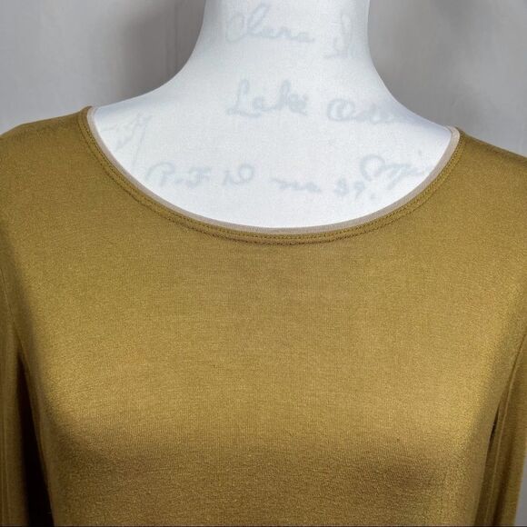 Logo Long Sleeve Tunic Shirt with Lace Insets - Picture 8 of 15